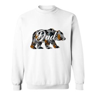 Dad Bear Special Super Father Gift 2022 Sweatshirt - Seseable