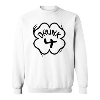 Drunk 4St Patricks Day Parade Group Matching Gift Sweatshirt - Thegiftio