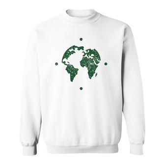 Earth Day Teacher Recycle Vintage Recycling Earth Day Sweatshirt | Mazezy