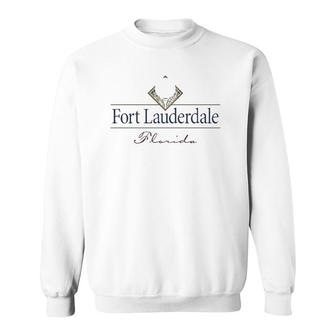 Fort Lauderdale Florida Golf Lover Gift Sweatshirt | Mazezy