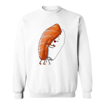 Funny Sushi Hug Gift For Kids Men Women Cool Foodie Lover Sweatshirt - Thegiftio