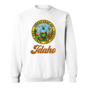 Idaho State Home I Love Idaho Tee Gem State Sweatshirt | Mazezy