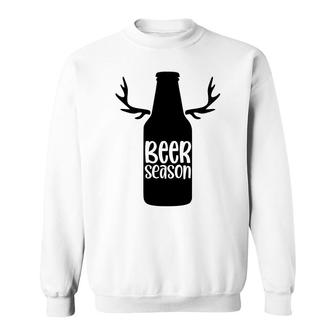 It_S Beer Season It_S Time To Drink Idea For Beer Lover Sweatshirt - Seseable