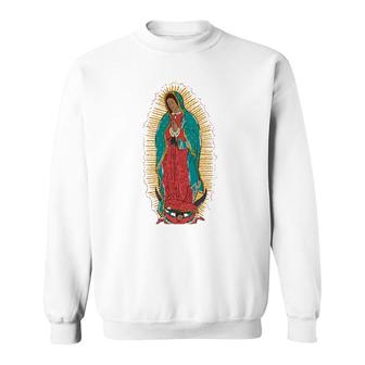 Lady Of Guadalupe - Virgen De Guadalupe Sweatshirt | Mazezy