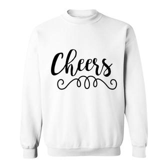 Let_S Beer And Cheers To Happy Idea Gift For Beer Lover Sweatshirt - Seseable
