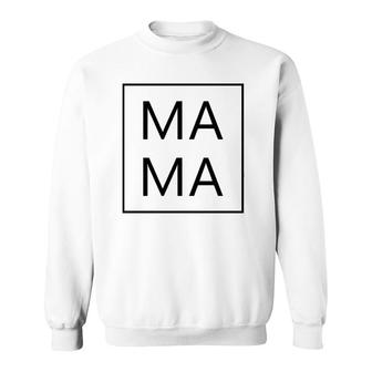 Mama First Mothers Day New Mom Gifts Dada Family Matching Sweatshirt - Seseable