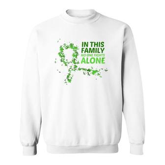 May Mental Health Awareness Month Green Ribbons Family Gift Raglan Baseball Tee Sweatshirt - Seseable