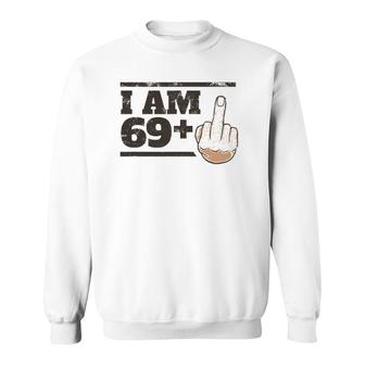 Milestone 70Th Birthday Gag Bday Gift Idea 691 Funny Sweatshirt | Mazezy