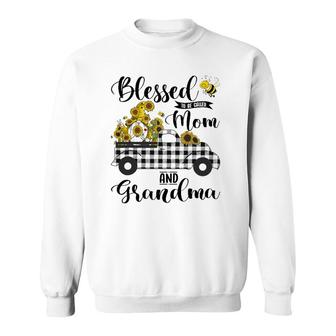 Mom & Grandma - Blessed To Be Called Mom And Grandma Sweatshirt - Seseable