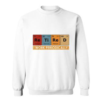 Retired Chemistry Teacher Science Retirement V2 Sweatshirt - Thegiftio UK