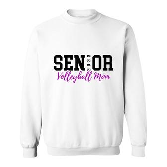 Senior 2022 Volleyball Mom Sweatshirt - Seseable