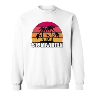 St Maarten Vacation Souvenir Gift Sweatshirt | Mazezy