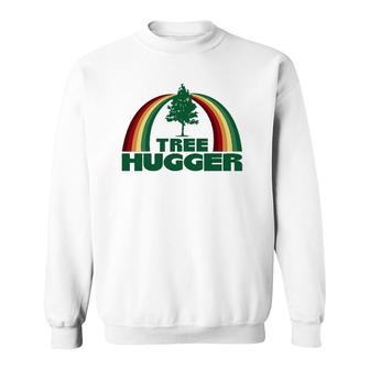 Tree Hugger Earth Day Tree Environmental Protection Sweatshirt | Mazezy