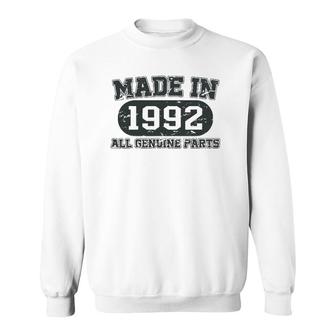 Vintage 1992 Humor 30 Years Old Bday Men Women 30Th Birthday Sweatshirt | Seseable CA