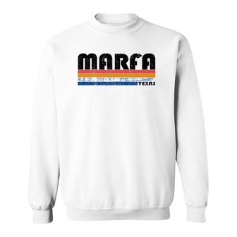 Vintage 70S 80S Style Marfa Texas Sweatshirt | Mazezy