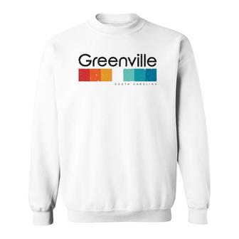 Vintage Greenville Sc South Carolina Usa Retro Design Sweatshirt | Mazezy
