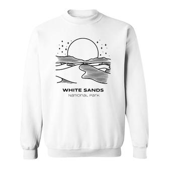Vintage White Sands National Park Hike Sweatshirt - Seseable