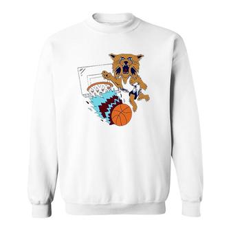 Wcats Dunk Basketball Funny T Sweatshirt | Mazezy