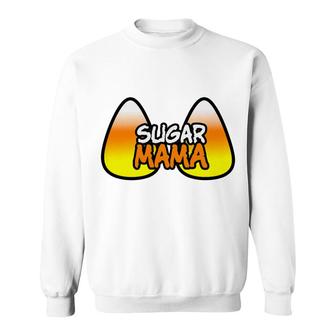 Womens Sugar Mama Funny Halloween For Women Sweatshirt - Monsterry CA