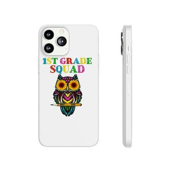 1St Grade Squad Sunflower Owl 1St Grade Teacher Phonecase iPhone - Seseable