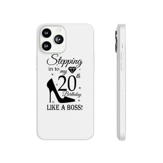 20Th Birthday With Stepping Into Like A Boss Since 2002 Phonecase iPhone - Seseable