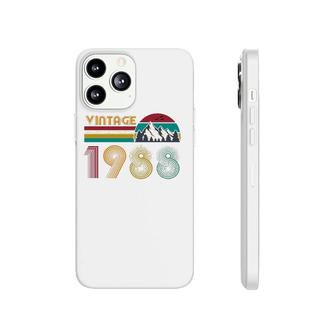 33Th Birthday Gift 33 Years Old Men Women Retro Vintage 1988 Phonecase iPhone - Seseable