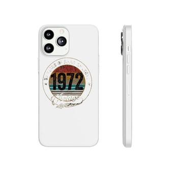 50 Years Old Vintage 1972 Being Awesome 50Th Birthday Phonecase iPhone - Seseable