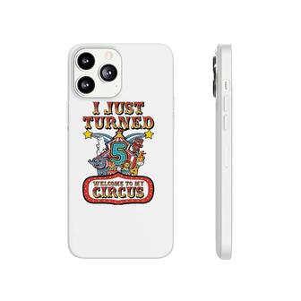 5Th Birthday Carnival Theme Welcome To My Circus Birthday Phonecase iPhone | Mazezy