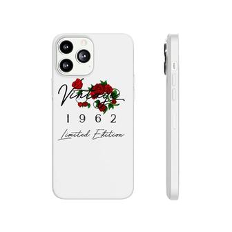 60 Years Old Gifts Vintage 1962 Limited Edition 60Th Birthday Raglan Baseball Tee Phonecase iPhone - Seseable
