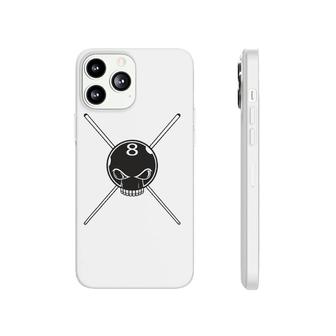 8 Ball Skull Billiard Gifts For Any Billiards Fan Phonecase iPhone | Mazezy