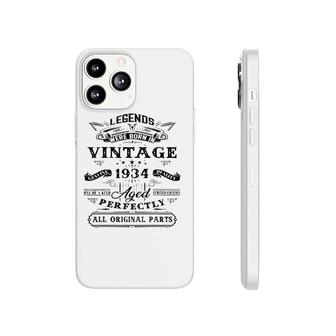 88Th Birthday Vintage Gift For Legends Born 1934 88 Yrs Old Phonecase iPhone | Mazezy