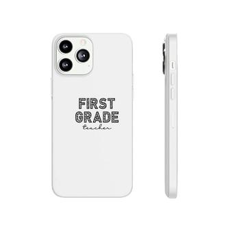 Artboard First Grade Teacher Back To School Phonecase iPhone - Seseable