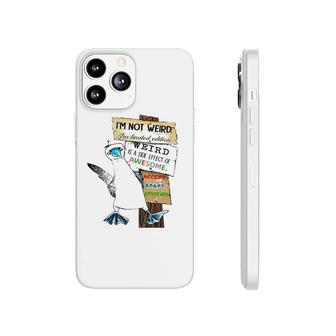 Autism Awareness Penguin Im Not Weird Im Limited Edition Weird Is A Side Effect Of Awesome Phonecase iPhone | Seseable UK