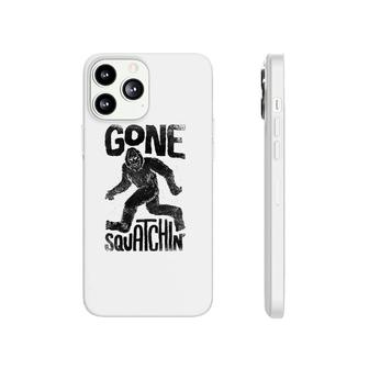 Bigfoot Gone Squatchin Funny Sasquatch Retro Vintage Men Phonecase iPhone | Mazezy