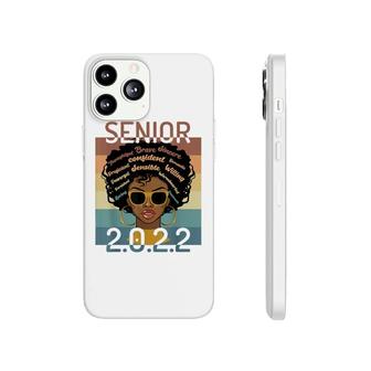 Black Senior 2022 Melanin Afro Black Smart For Women Girls Phonecase iPhone - Seseable