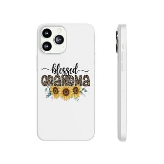 Blessed Grandma Sunflower Leopard Vintage Mothers Day Phonecase iPhone - Seseable
