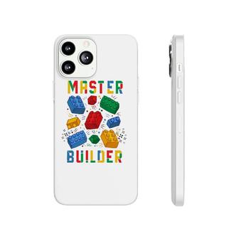 Brick Builder Funny Blocks Master Builder Phonecase iPhone | Mazezy