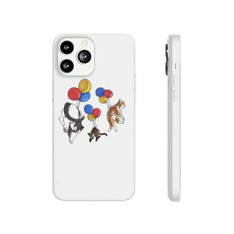 Cats Balloons Art By Tangie Marie Phonecase iPhone | Mazezy