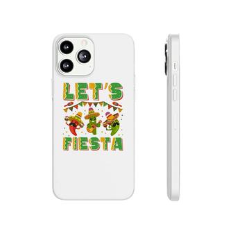 Cinco De Mayo Lets Fiesta Colorful Decoration Phonecase iPhone - Seseable