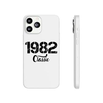 Classic 1982 40Th Birthday 1982 Vintage Black Phonecase iPhone - Seseable