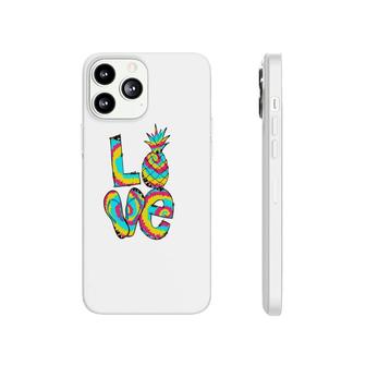 Colorful Pineapple Love Retro Summer Beach Phonecase iPhone - Seseable
