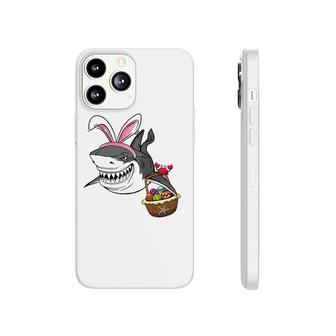 Cool Easter Shark Easter Basket Bunny Ears Happy Easter Phonecase iPhone | Mazezy