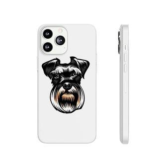 Cool Schnauzer Dog Face Lover Phonecase iPhone | Mazezy