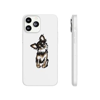 Cute Chihuahua Dog Illustration Chihuahua Owner Phonecase iPhone | Mazezy