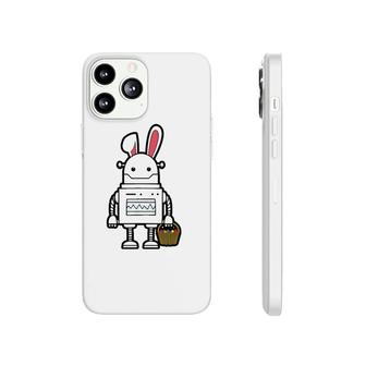 Cute Easter Robot Bunny Easter Day Phonecase iPhone | Mazezy