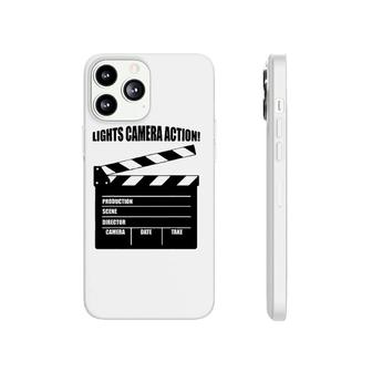 Director S Lights Camera Action Tees Men Women Gifts Phonecase iPhone | Mazezy