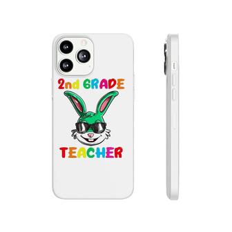 Easter Day Bunny 2Nd Grade Teacher Easter Rabbit Phonecase iPhone - Seseable