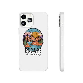 Escape The Ordinary From Busy Life To Relax Vintage Mountain Adventure Phonecase iPhone - Seseable
