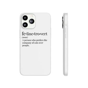 Felinetrover For Cat Lovers Pet Owners & Introverts Phonecase iPhone | Mazezy