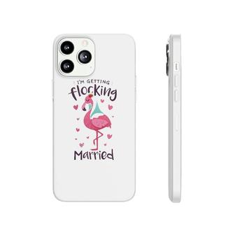 Flamingo Bride Flocking Married Matching Bachelorette Party Phonecase iPhone | Mazezy